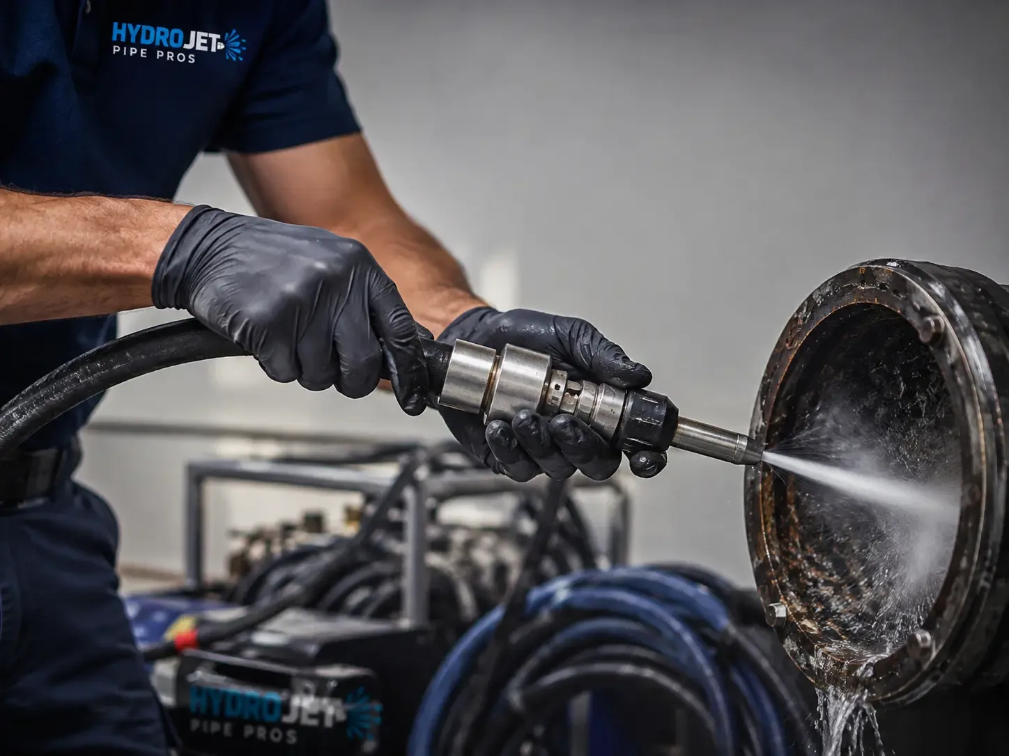 Hydro Jet Pipe Descaling in Big Bear Lake, CA